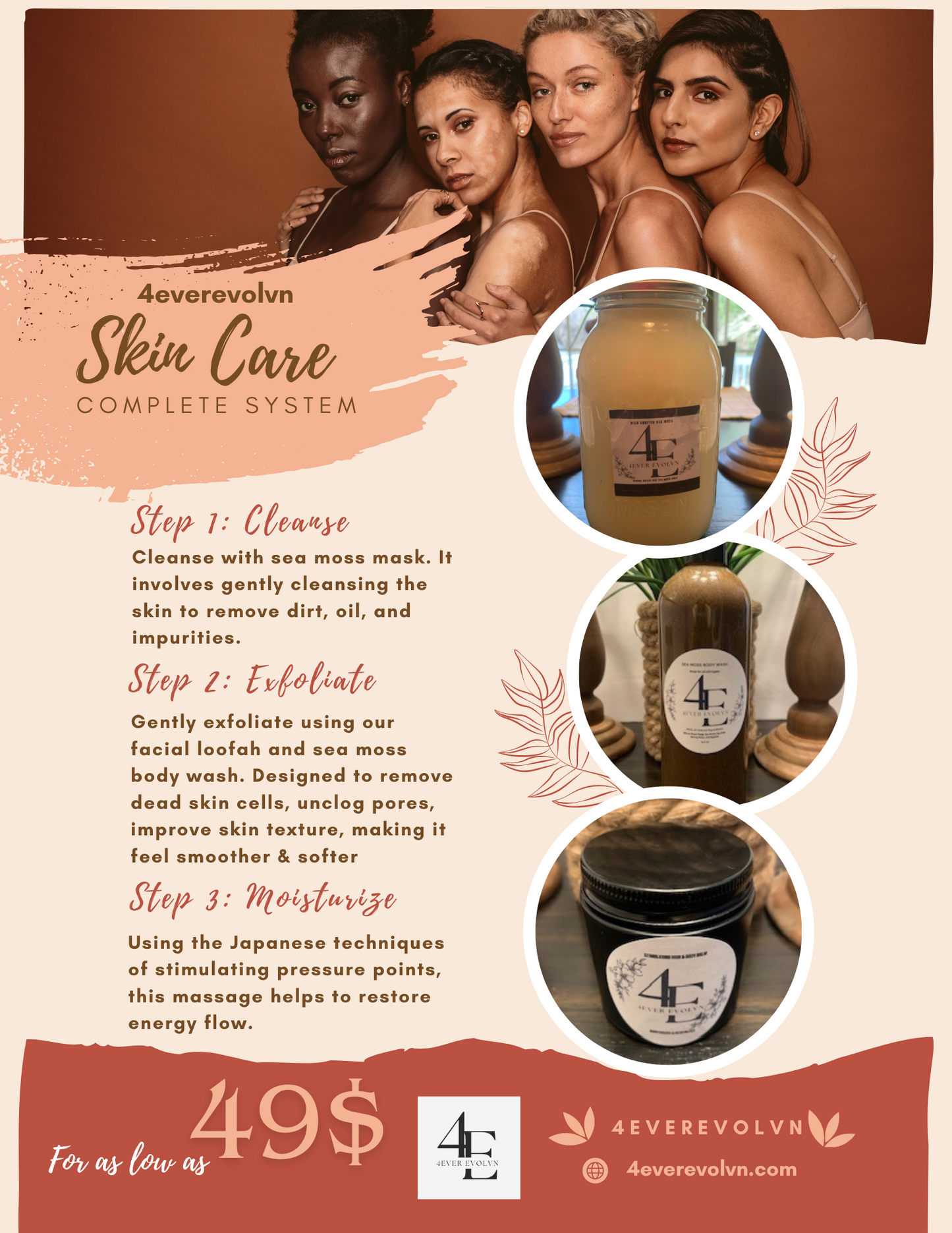 4everevolvn Skin Care Bundle